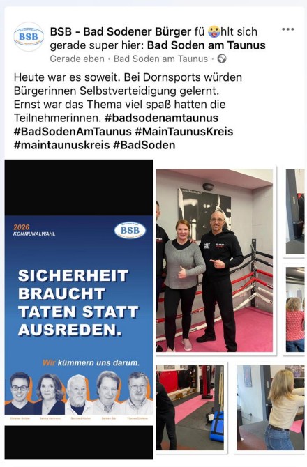 Selbstverteidigungskurs bei DornSports