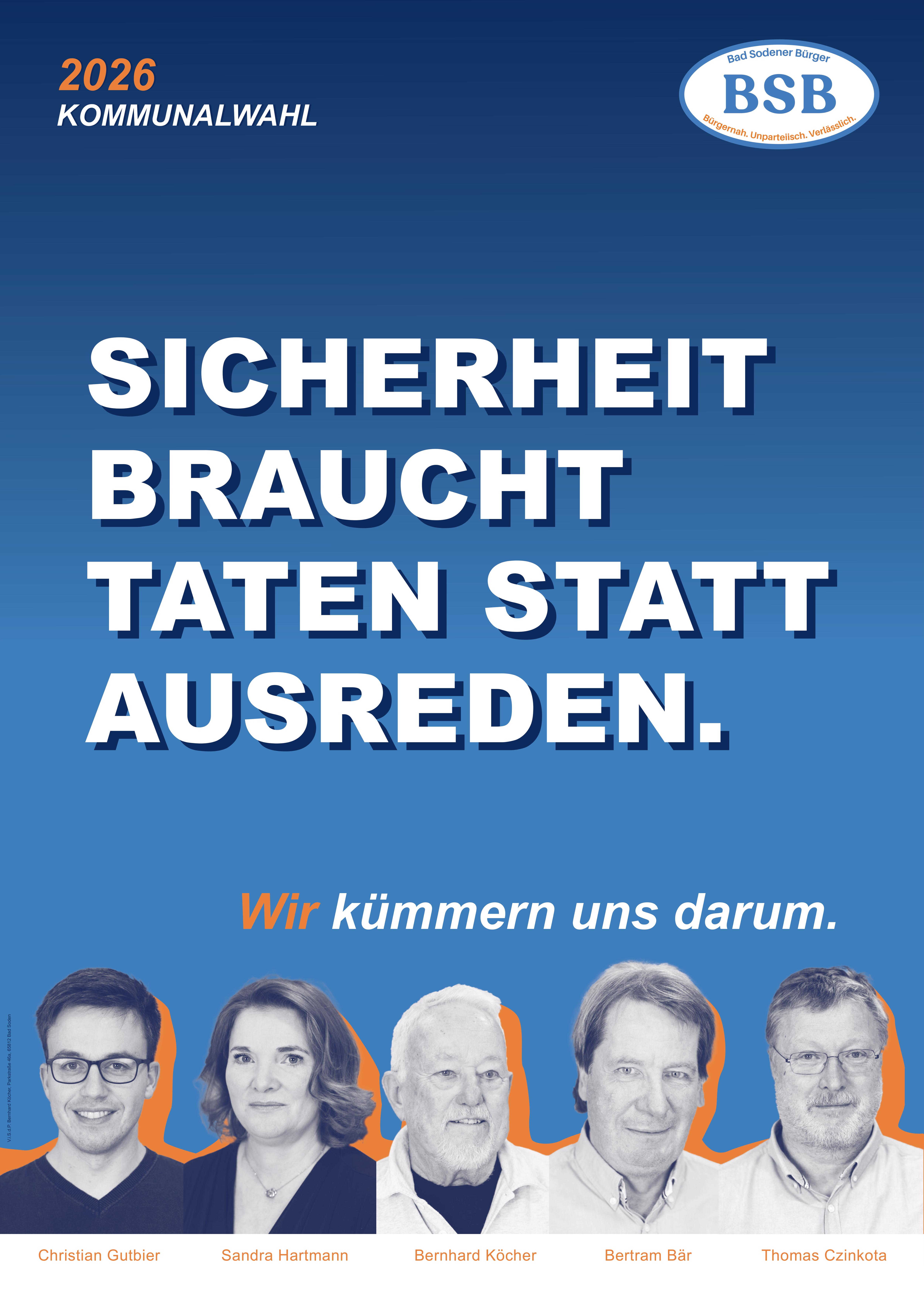 Sicherheit – damit sich alle im Alltag frei bewegen können