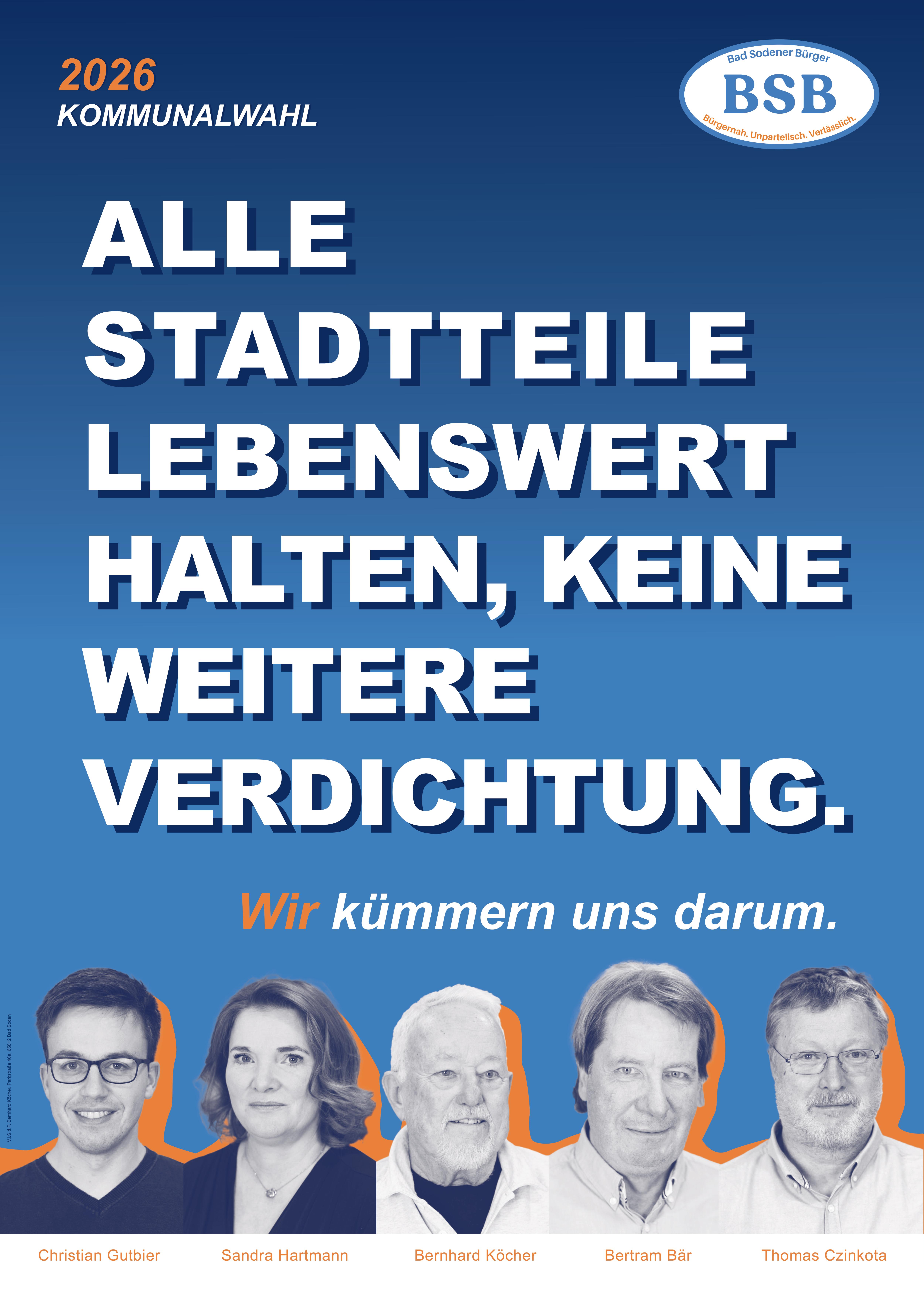 Stadtentwicklung – Lebensqualität schützen, statt weiter verdichten